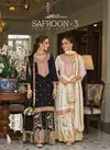 Safroon Vol 3 By Eba Heavy Wedding Wear Readymade Suits 

